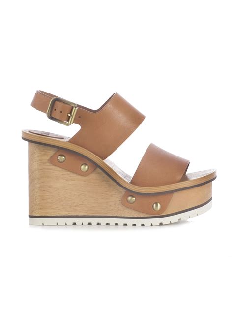 chloe woody sandals sale|chloe woody wedge sandals.